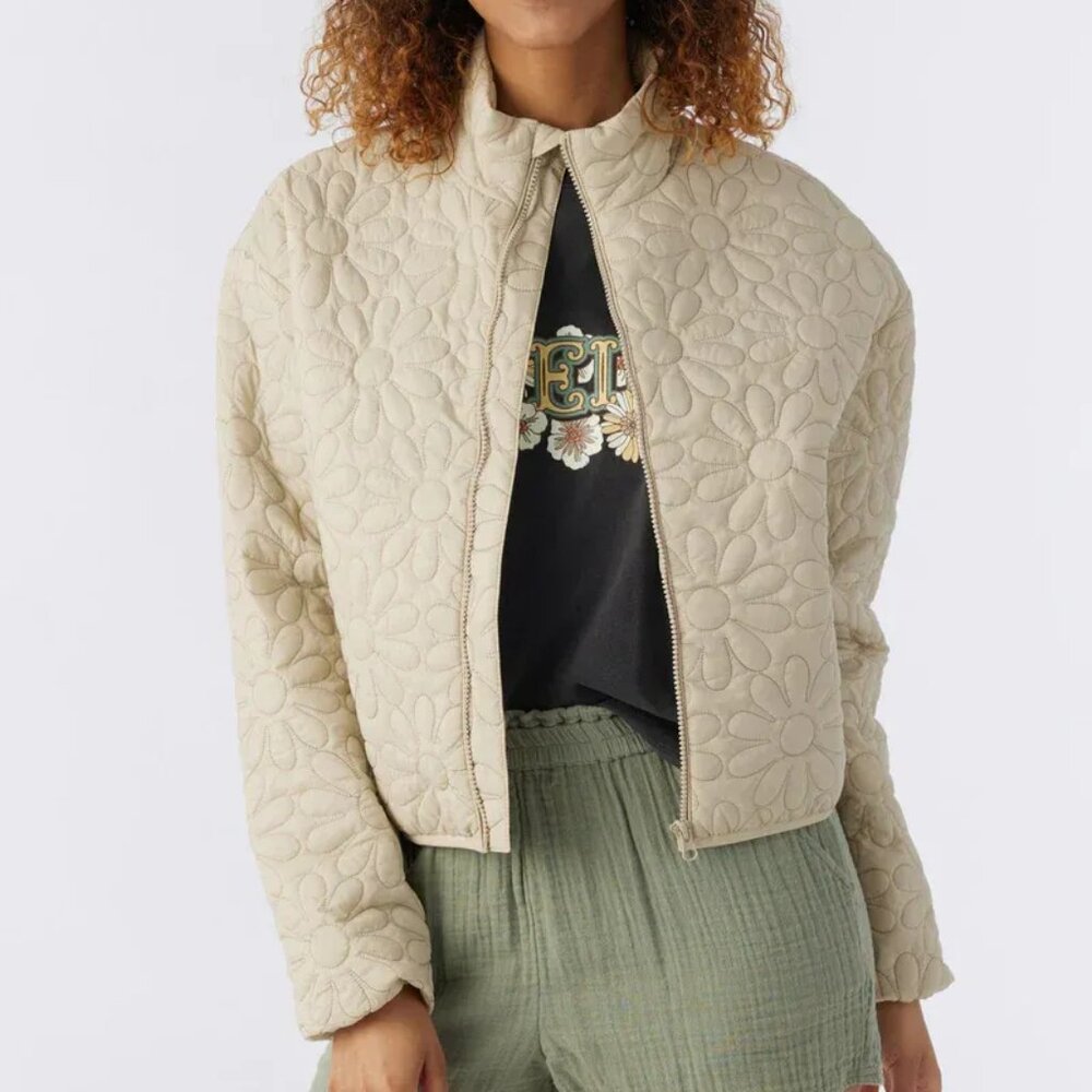O'Neill Jaxson Floral Quilted Jacket - Picture 4 of 5